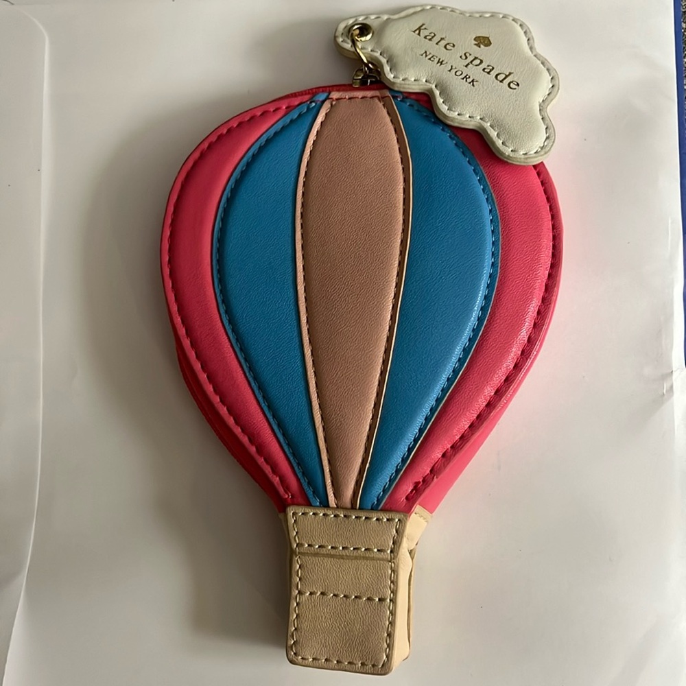 Kate Spade hot air balloon coin purse